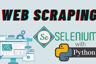 automate any website task with python selenium bot