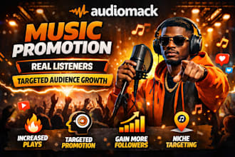 do audiomack music promotion for real listeners with targeted audience growth