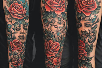 professional tattoo and custom tattoo design