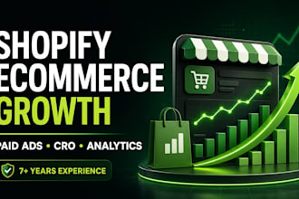 manage your shopify ecommerce marketing and growth