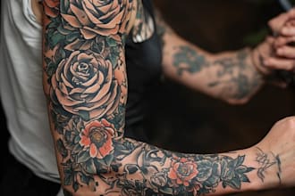 design professional tattoo and custom tattoo