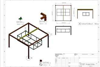 create structural steel fabrication drawings and assembly designs