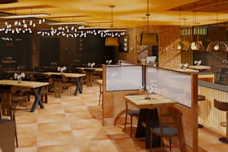 do your 3d rendering of residential and retail spaces