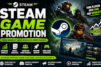 do steam game promotion increase steam game wishlist viral steam game marketing