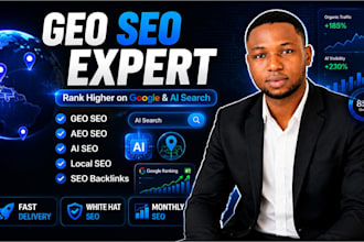 do GEO SEO, aeo optimization and se0 backlinks