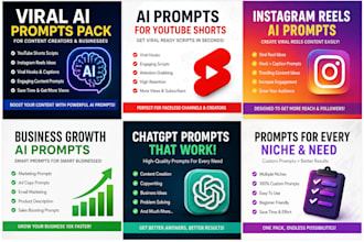 write high quality ai prompts for any task