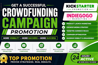 promote your crowdfunding project with campaign marketing strategies