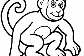 draw black and white cartoon and children book characters