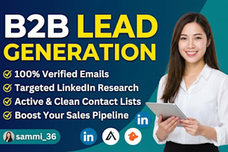 do professional b2b lead generation