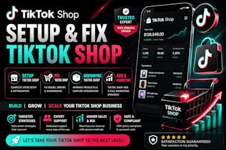 setup tiktok shop fix tiktok shop dropshipping tiktok shop ads tiktok marketing