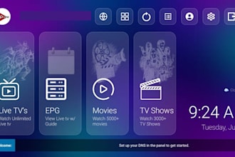 rebrand latest ibo app, ibo player, ibo glass 43 with multi dns, admin panel