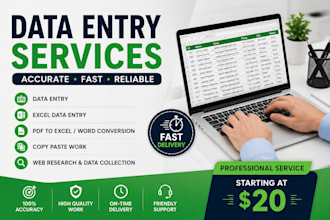 do data entry and data typing