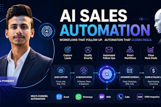 build an ai powered lead generation and sales follow up automation system