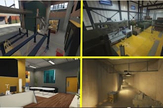 create custom fivem mlo interiors with props and optimization