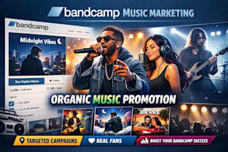 do music promotion for bandcamp music marketing via campaign