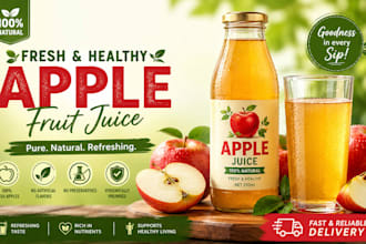 provide fresh natural apple fruit juice for healthy living