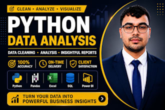 clean, analyze, and visualize data using python, pandas,sql, and excel