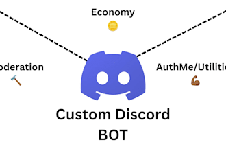 develop a custom discord bot in python or java