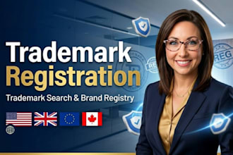 perform trademark search and trademark registration and brand registry