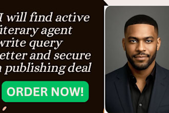 find active literary agent write query letter secure a publishing deal