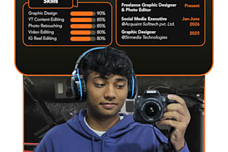 social media design and photo editing