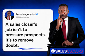 be your high ticket sales closer, leads outreach sales closer email copywriting