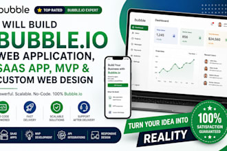 build a bubble saas app, bubble app developer, bubble website, bubble io,