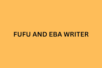 be your fufu and eba writer