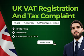 do UK vat registration and vat return filing