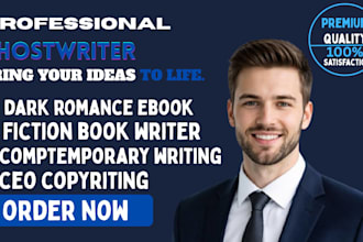 ghostwrite contemporary fiction, fanfiction, and dark romance ebook