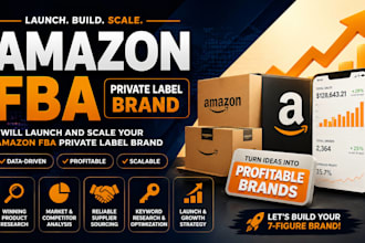 help you launch and scale your amazon fba private label brand