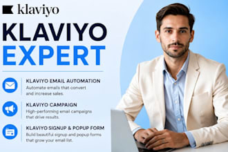 setup klaviyo automation klaviyo email campaign klaviyo signup and popup form