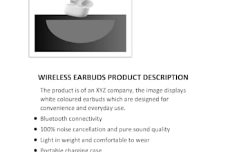 write SEO products descriptions