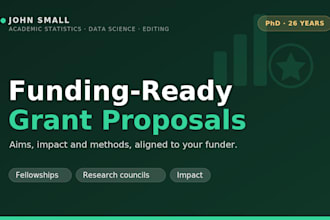 write and edit your academic grant proposal