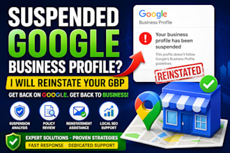 fix suspended google business profile reinstatement issues