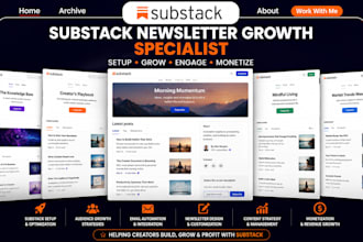 setup substack account design substack newsletter promote substack newsletter