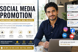 be your social media manager and monthly content creator