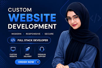 build a custom full stack website for your business