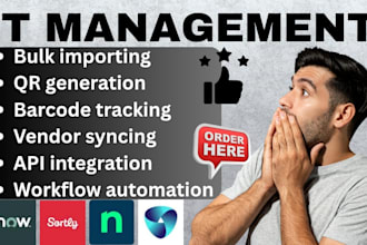 setup it asset mgt serviceone ninjaone sortly fishbowl reftab bossdeck bluetally