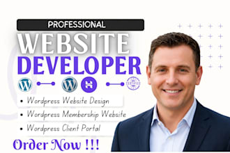 create wordpress website wordpress client portal wordpress membership website