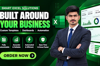 build advanced excel templates, trackers, and dashboards