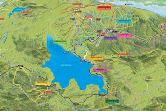 create expert hiking maps, trail maps, park maps, and custom vector maps