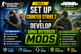 arma reforger, server setup map creation weapons assetto corsa arma 3