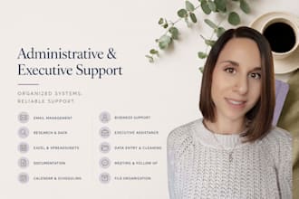 provide professional administrative and executive support services