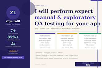 test automate and manually test your software