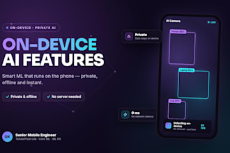 add an on device ai or machine learning feature to your app