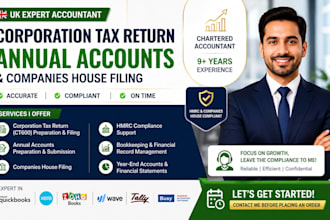 file UK company accounts and corporation tax return ct600