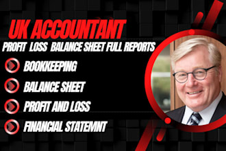prepare financial statements, profit and loss, income statement