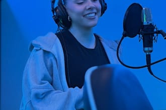 sing custom pop, indie, rock, rnb, edm female vocals, german female songwriter