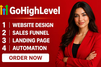 design gohighlevel website gohighlevel sales funnel go high level landing page